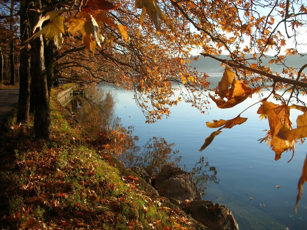 Kastorias Lake by Nikolaos Karamanidis