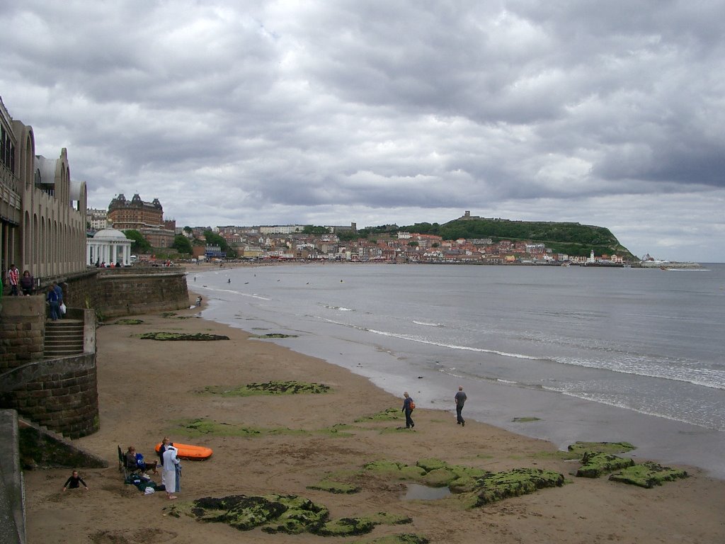 Scarborough beach by Karl-Artur Haag