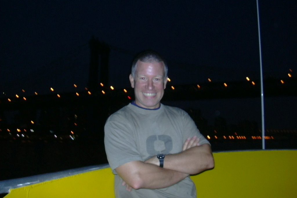 Using Water Taxi on the east river by serge le roy