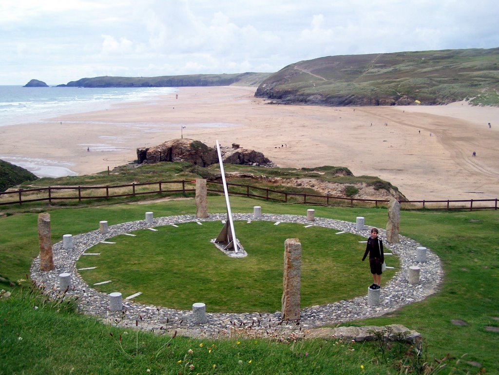 Perranporth, a sundial by Magda P.