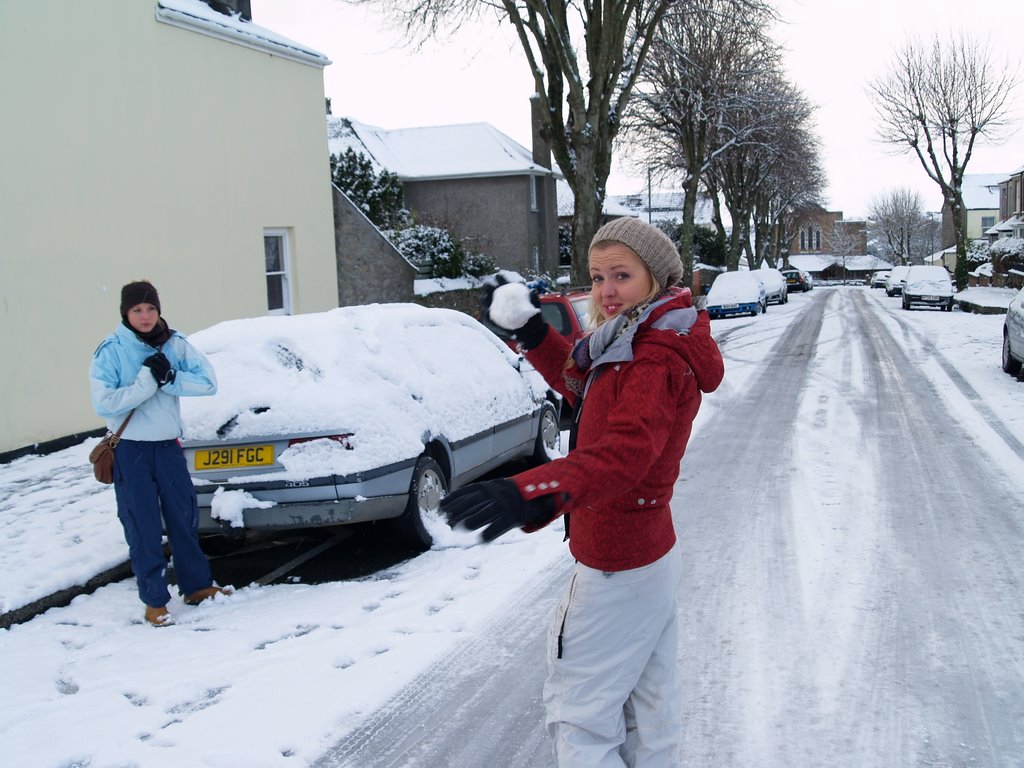 Maren in the snow by hugobugg1