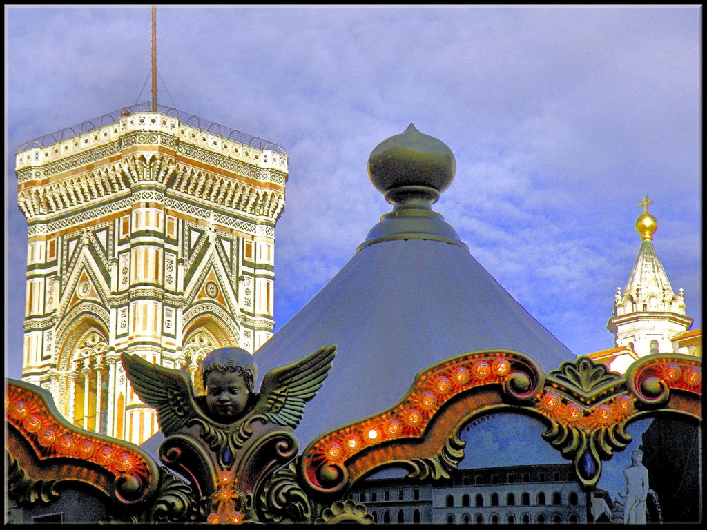 La giostra di Piazza della Repubblica....© by leo1383 by leo1383