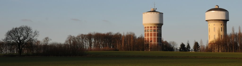 Hamm, Watertowers by lateng