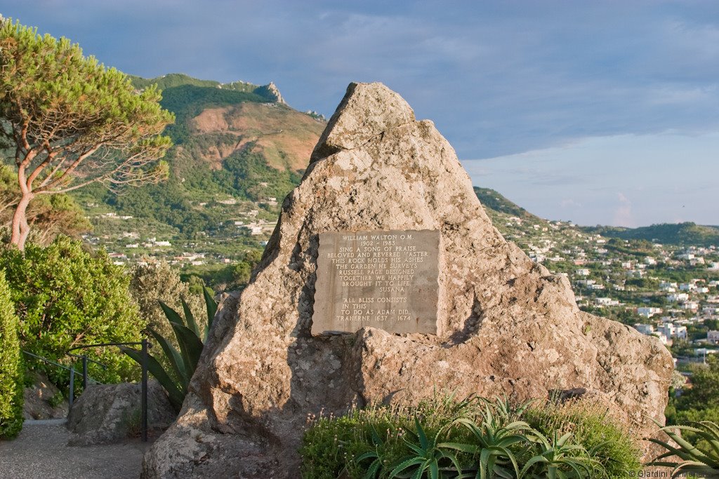 William Walton's Rock by Giardini La Mortella