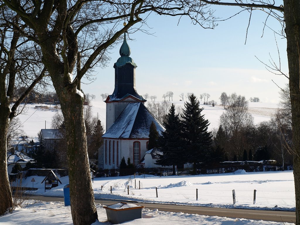 Kirche in Gahlenz by AndreasApel