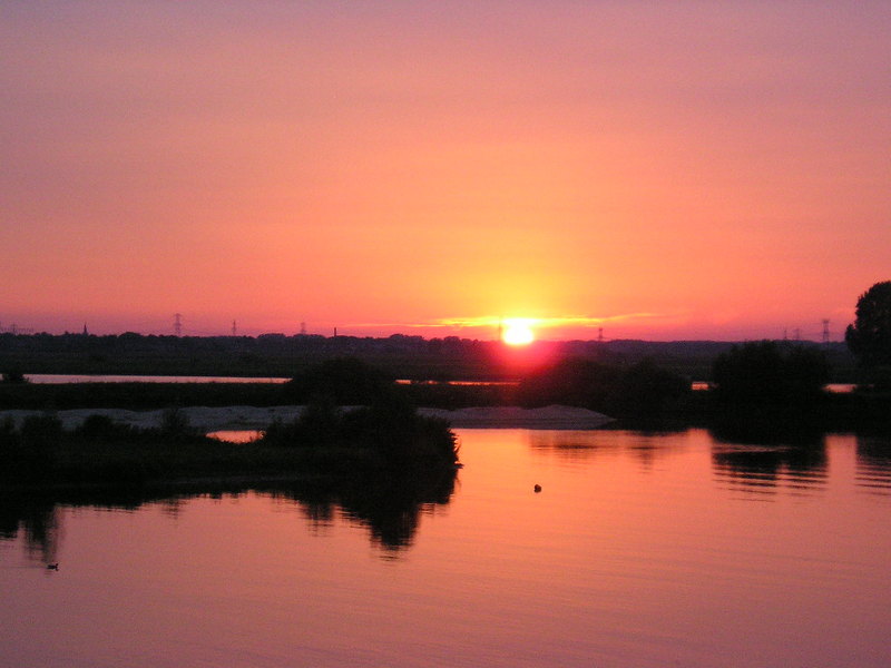 Zonsondergang by René Keuvelaar