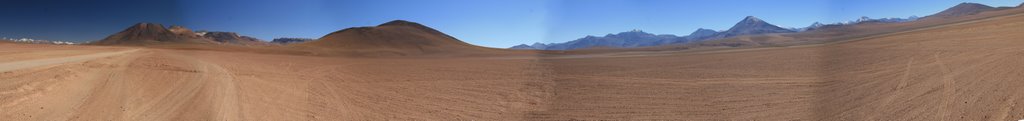 Altiplano on way back from El Tatio by Huw Lewis