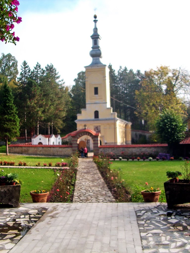 BOGOVADJA MONASTERY - CHURCH ST. DJORDJE by Maja Go