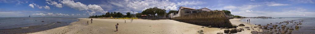 Panorama da praia do Bogari by Raimundo Maia Júnior