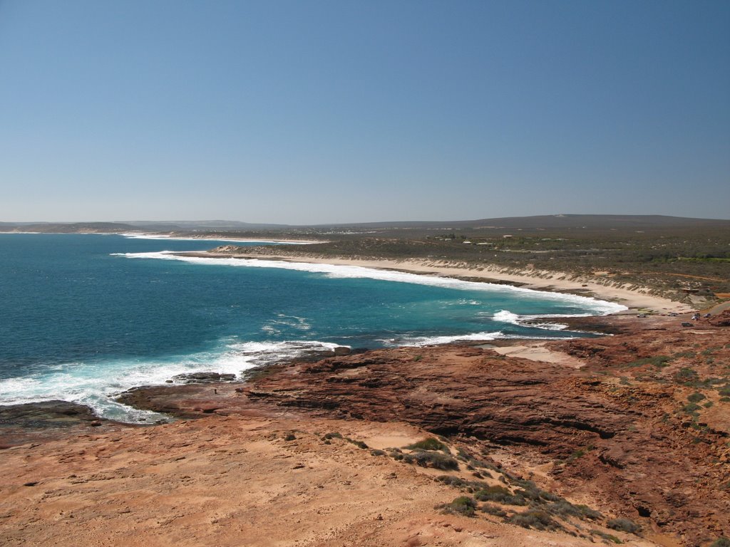 Kalbarri National Park, Red Bluff, August 2007 by lmalfat