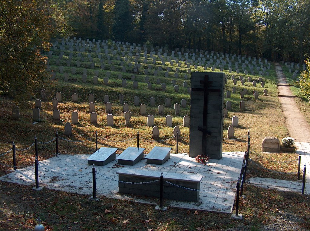 Cemetery of the I.World War, Sopronbánfalva, Hungary by Peter Kesselyak