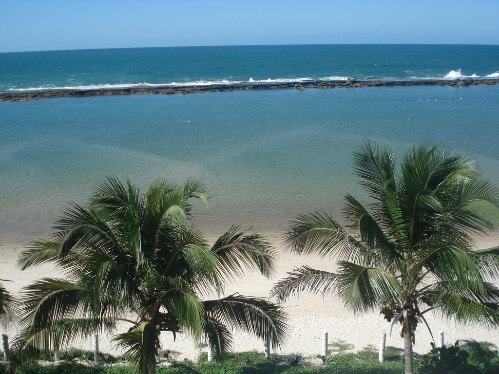 Vista do telhado do Village Barra Hotel by Marcel-SP