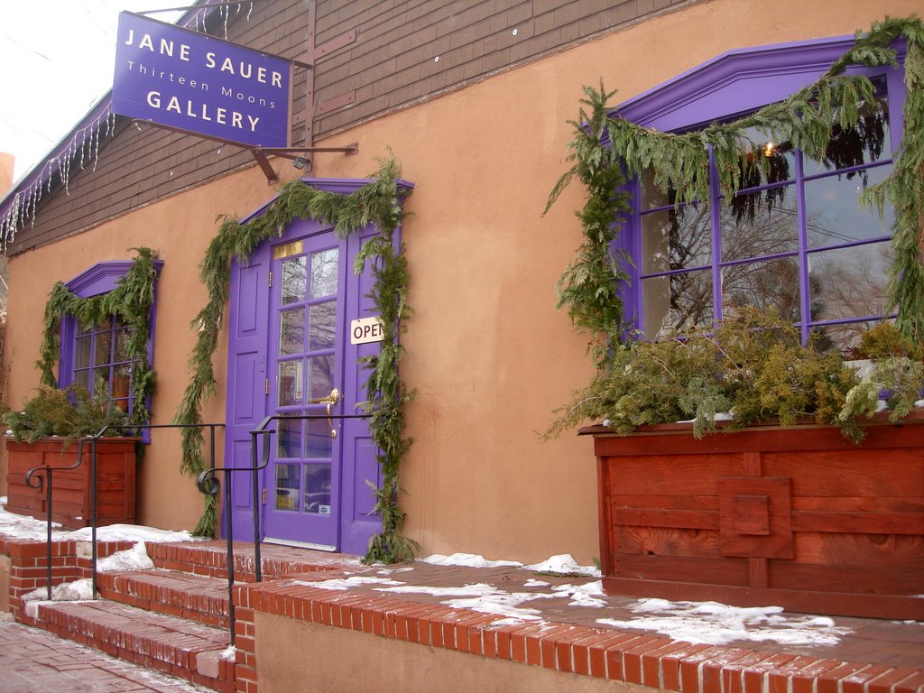 Santa Fe, New Mexico, USA - 652 Canyon Road - Jane Sauer Gallery by MARELBU