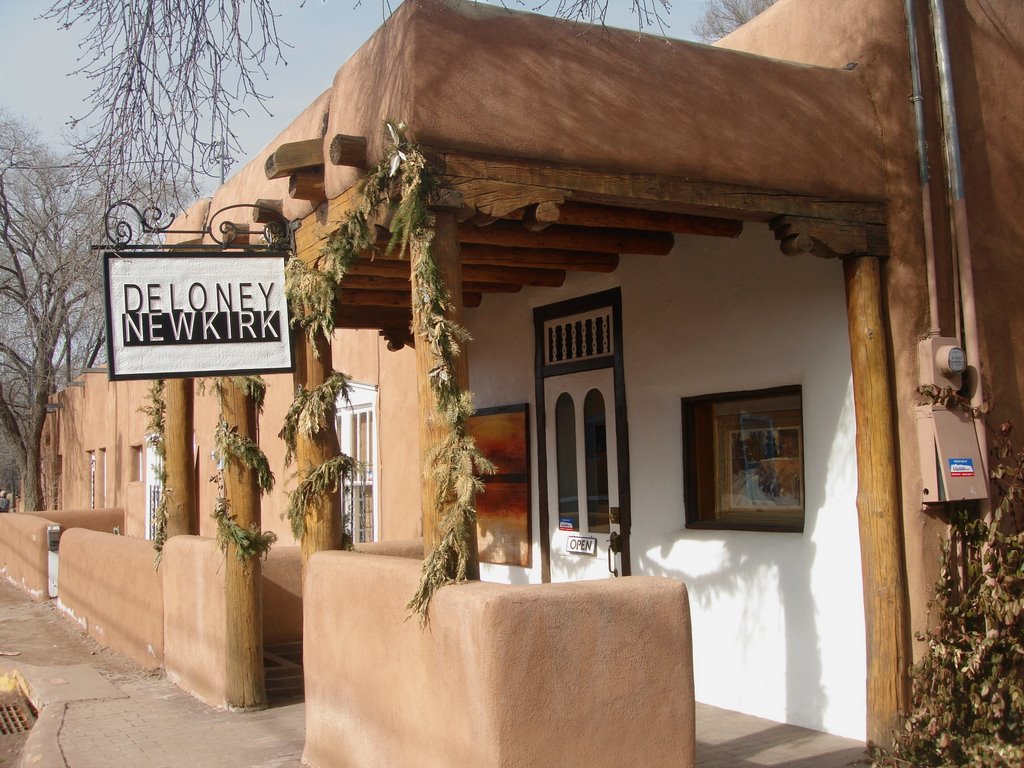 Santa Fe, New Mexico, USA - 634 Canyon Road - Deloney Newkirk Gallery by MARELBU