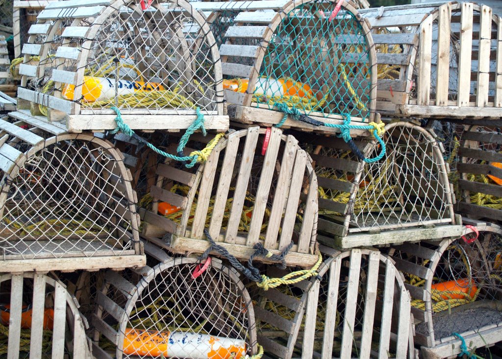 Lobster pots by weboul