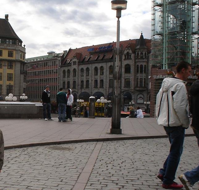 Jernbanetorget by Magnus Brage