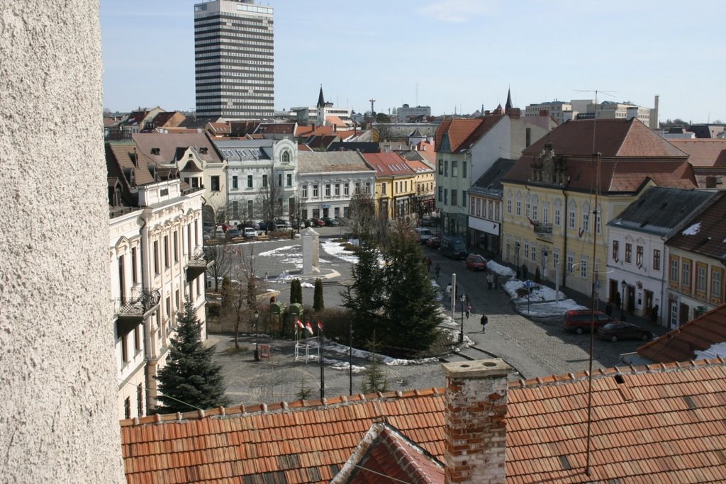 Downtown of Veszprém, Hungary by MBagyinszky