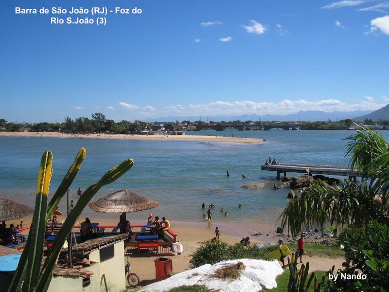 Foz do Rio São João by Fernando Secco