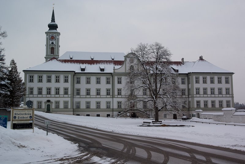 Kloster im Winter 2009 by peter314muc