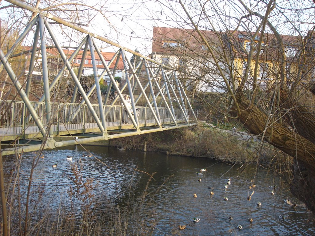 Brücke über die Oker am Südsee in Melverode by Kaufi69