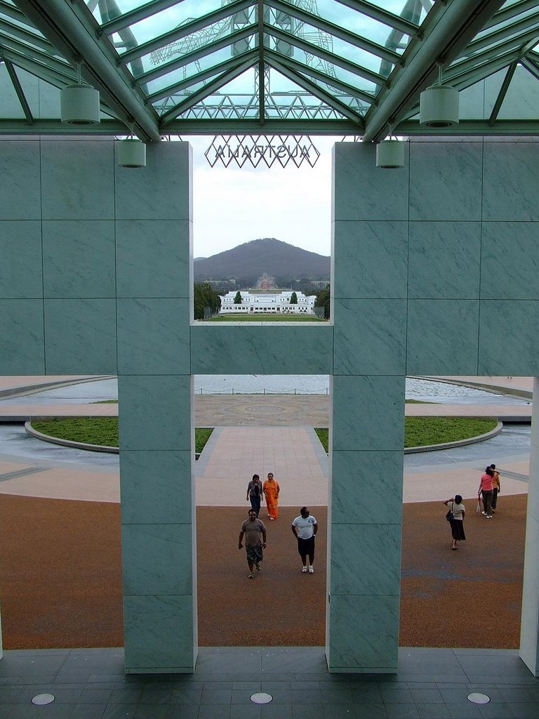 Framed view of Parliamentary Axis by EcologistGreg