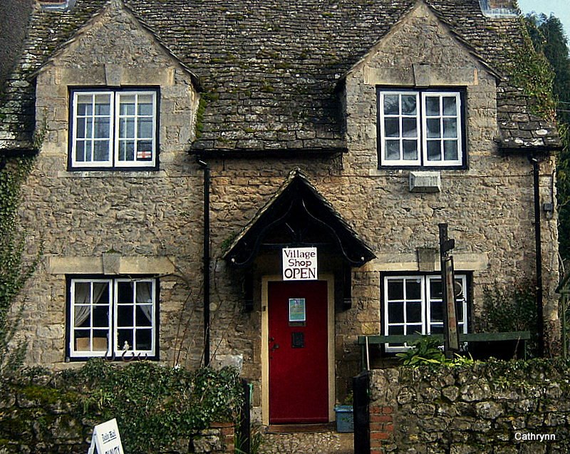 Post office, Wytham by CathrynnC