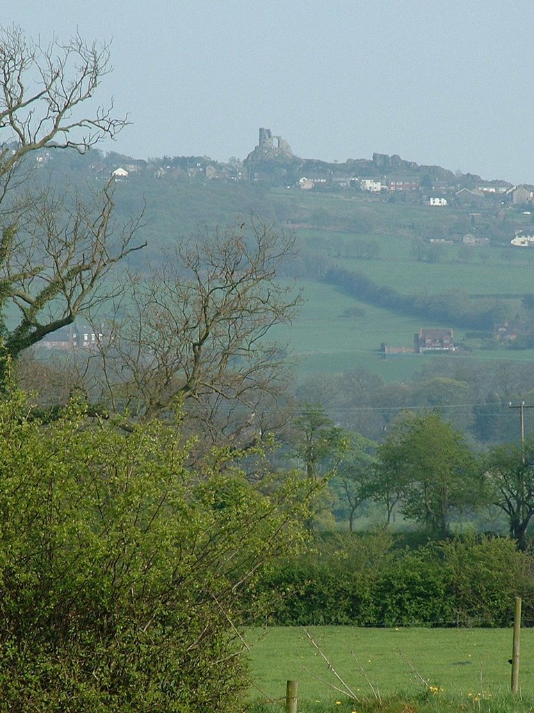 Mow Cop from Little Moreton Hall by G Emsley