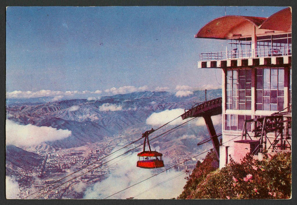 El Teleférico de Caracas - El Avila en aquellos años 50 by WiguelVngel Sal