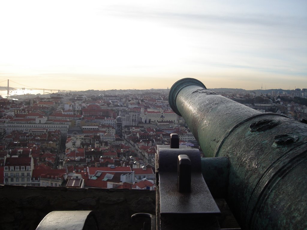 Lisbon from St. Jorge's Castle by MTLBARROSO