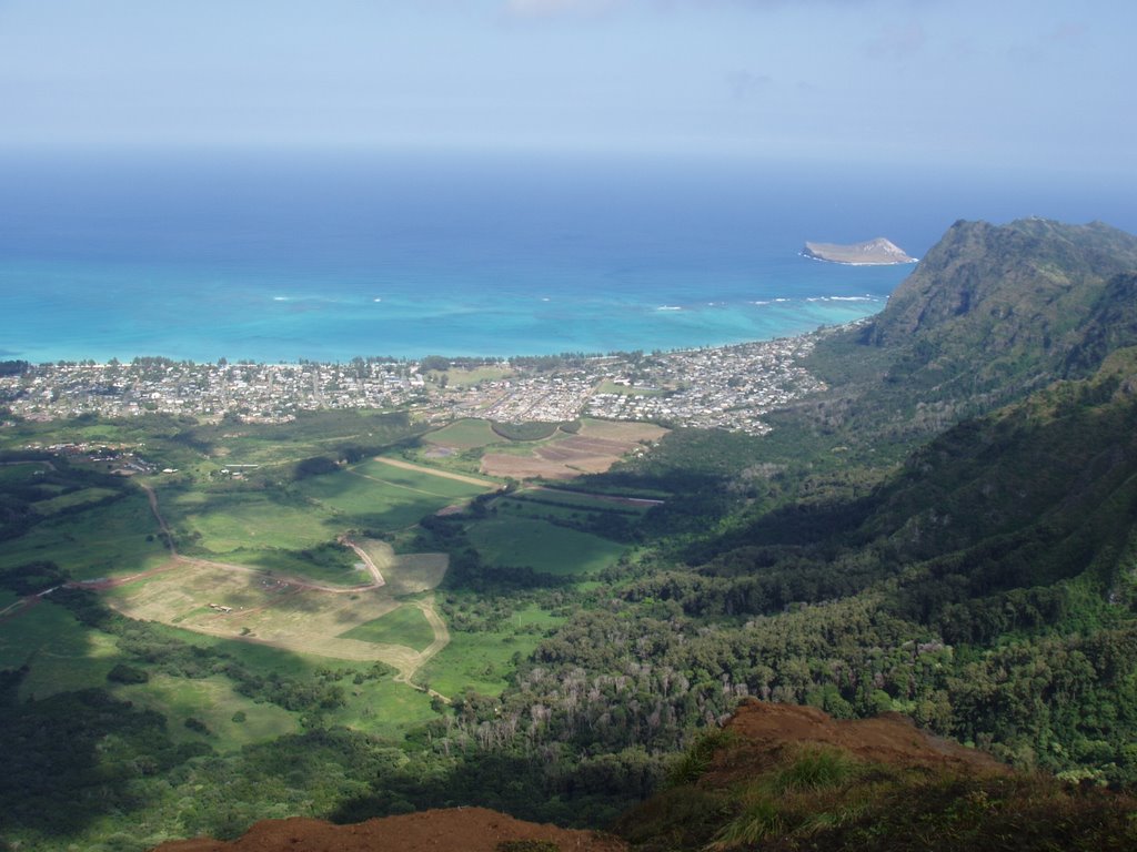 Kuliouou Ridge -end of hike by mlasecki