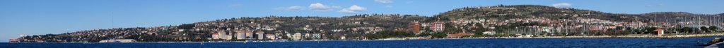 Portoroz panorama by Miran Pozar