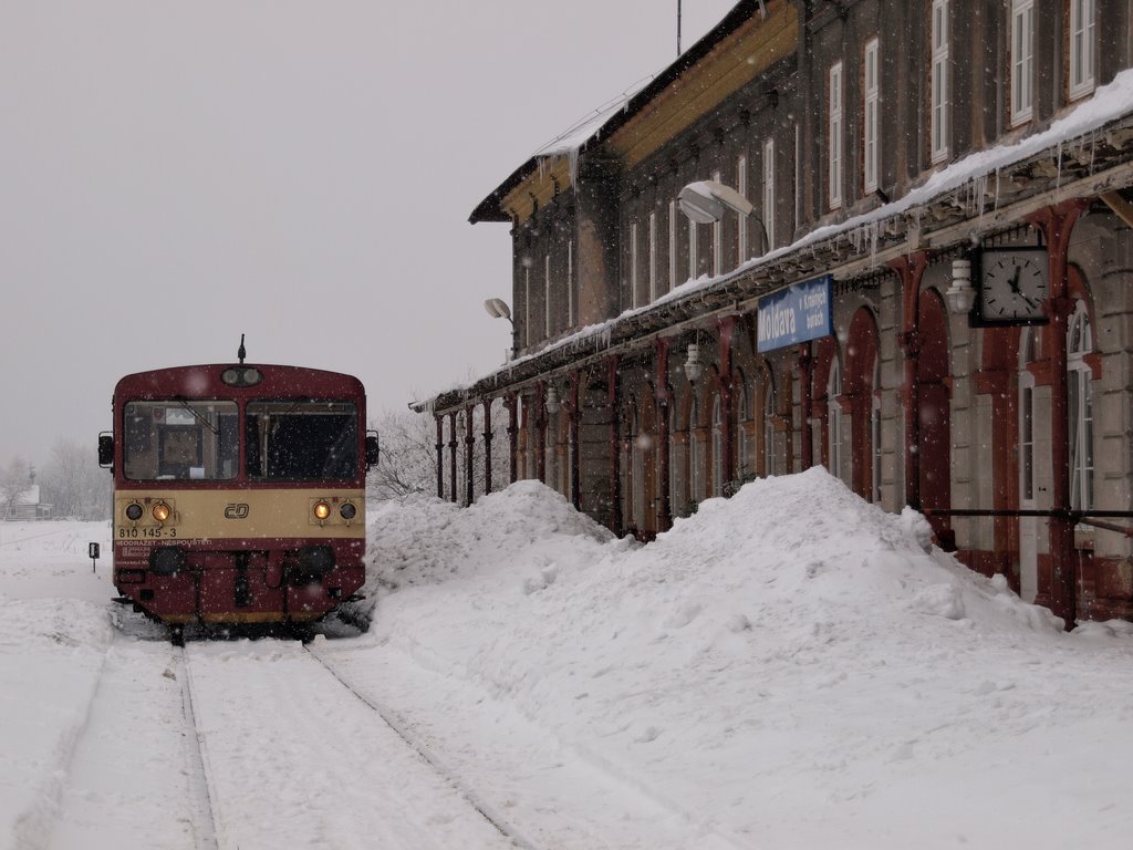 Moldava nádraží BR 810 by silber_zwei