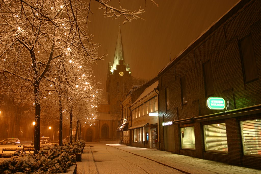 Halmstad snow by jamieschofield