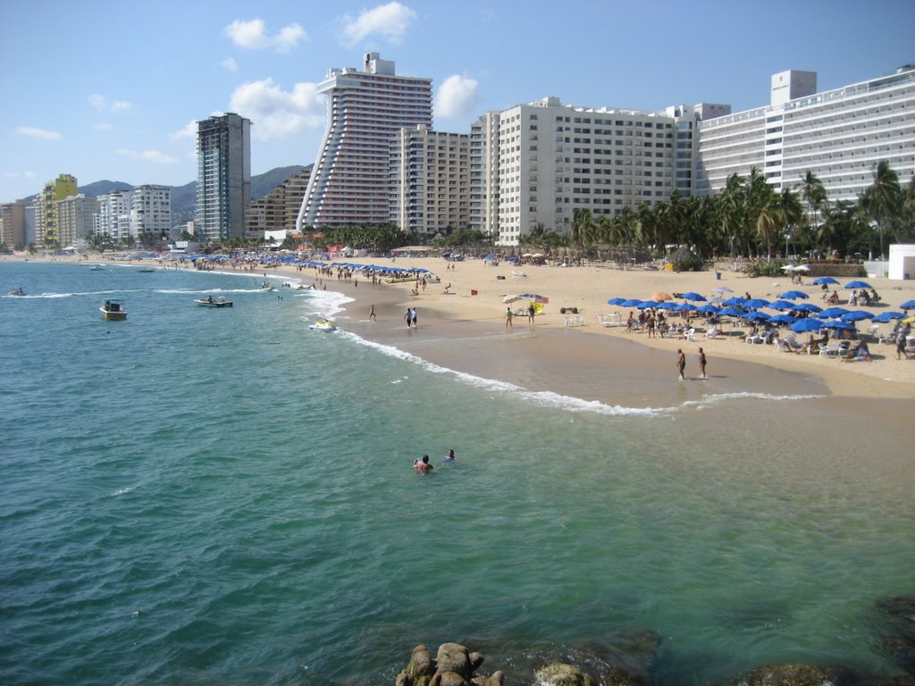 Rock in Acapulco Bay by jdimagio5