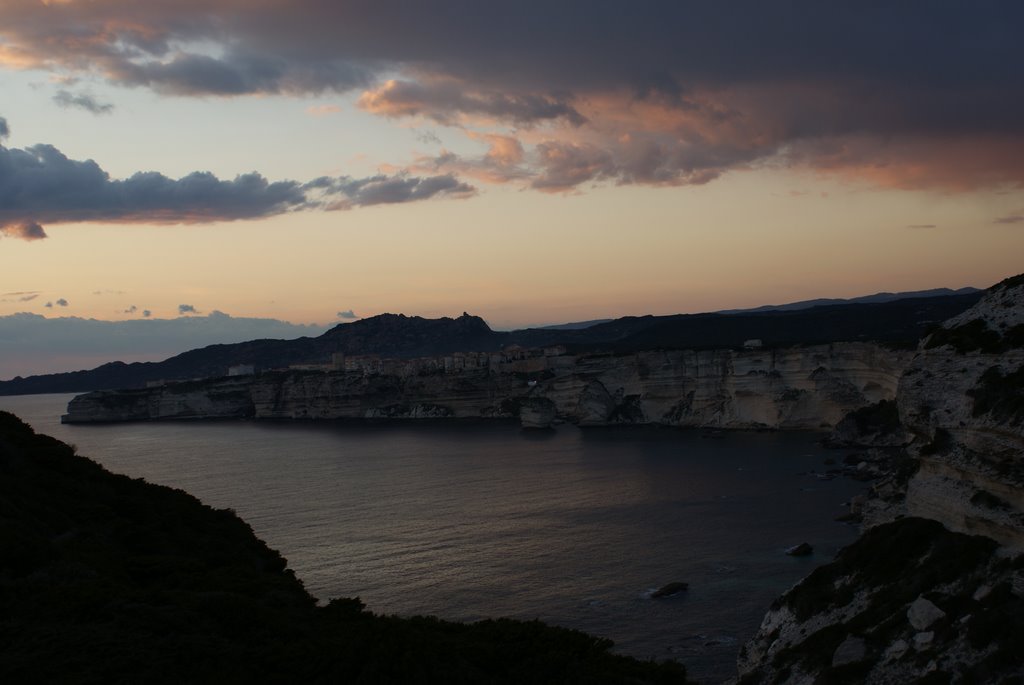 Vue sur bonifacio by mannarini