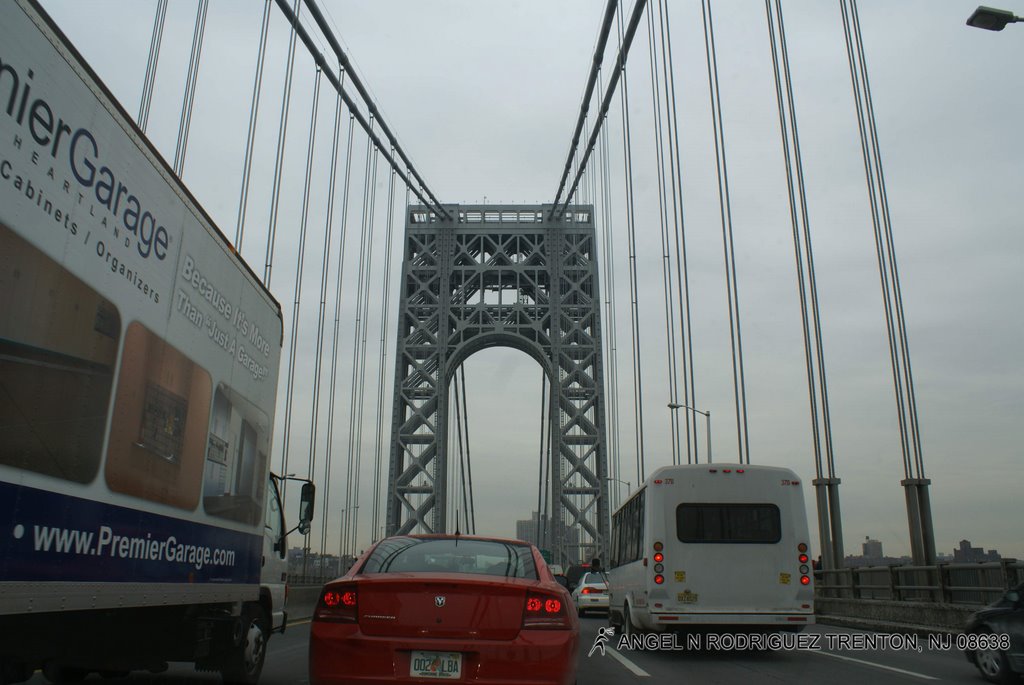 GEORGE WASHINGTON BRIDGE by ANGEL N RODRIGUEZ