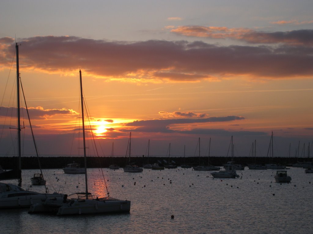 France.Jard sur Mer.Le port en hiver... by Raymond Grelet