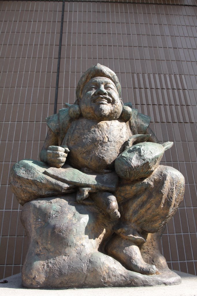 God of Ebisu at Ebisu Station by Naoki Miyoshi