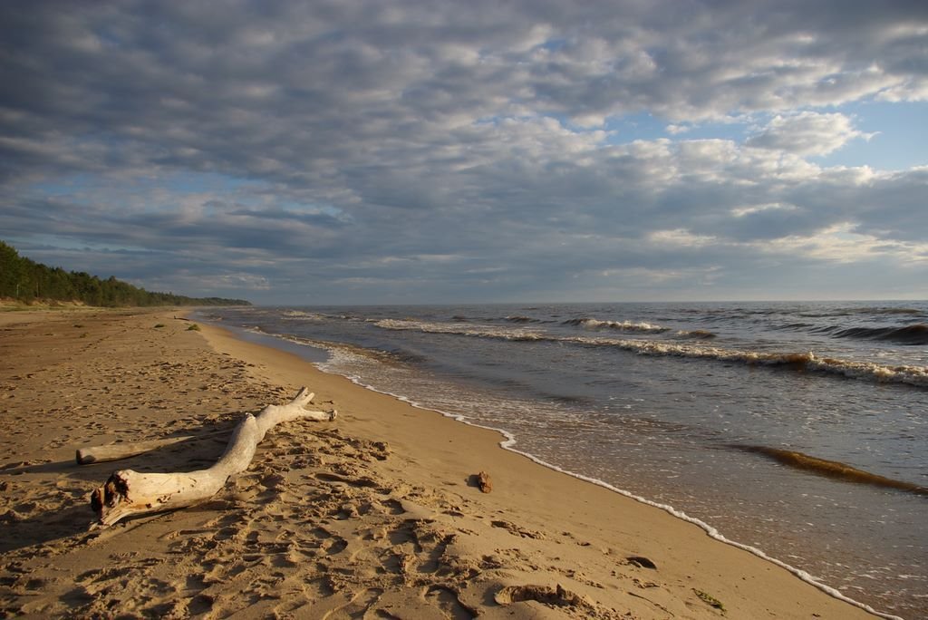 01.09.2006 Sea at the end of Muenhausen trail. Dunte, Latvia by Desierk