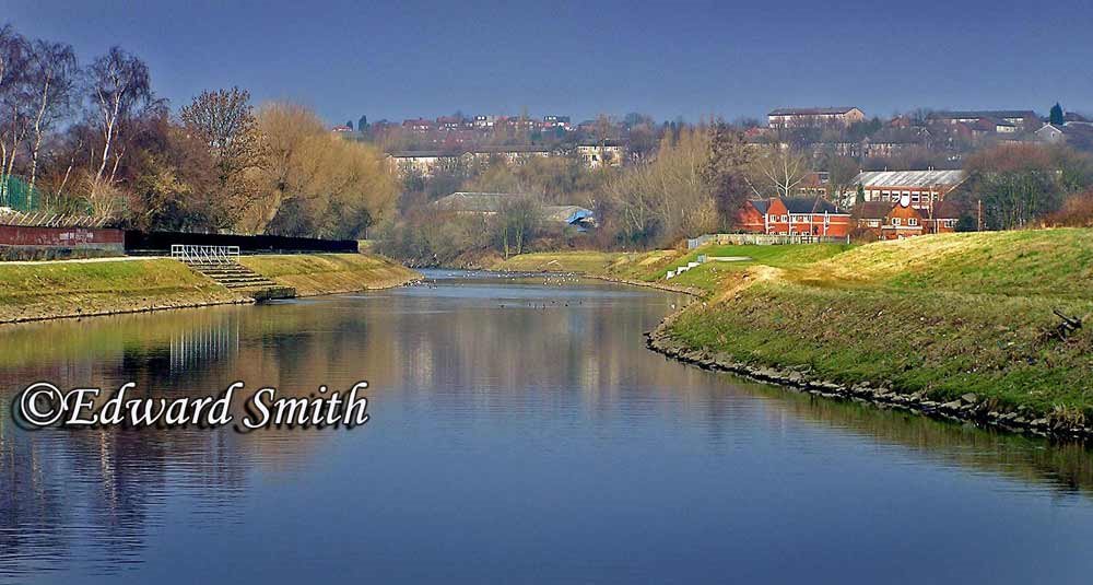 River Irwell. by Edward Smith