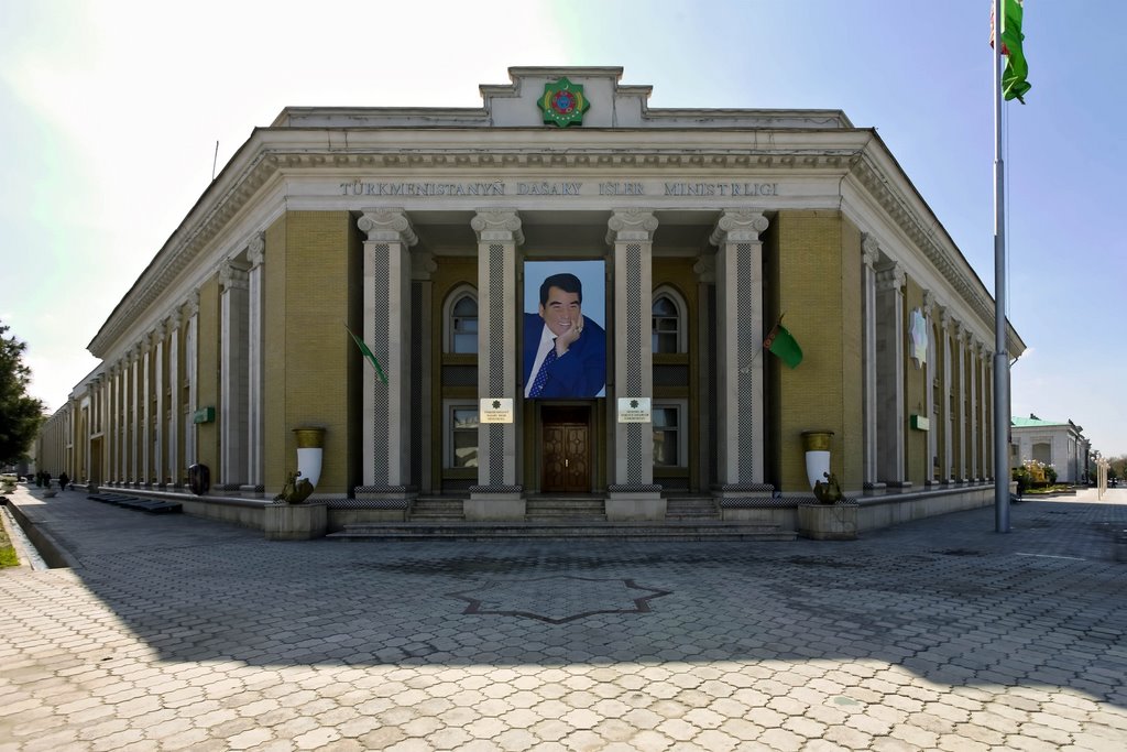 Ministry of Foreign Affairs of Turkmenistan by Goetz Burggraf