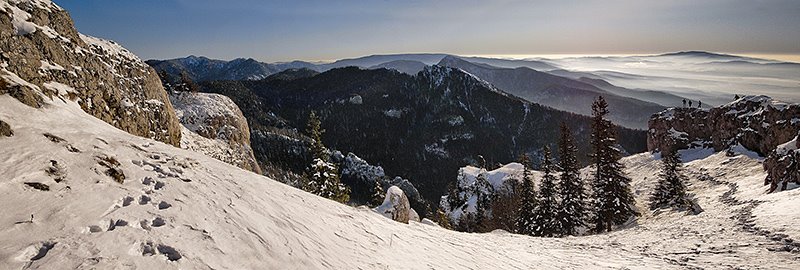 Panorama z pod Tlstej by Ľuboš Horvát