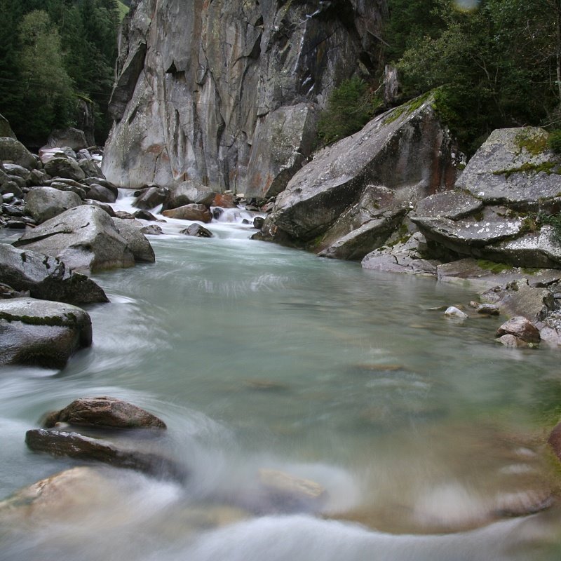 Morning in river's water by petr voda