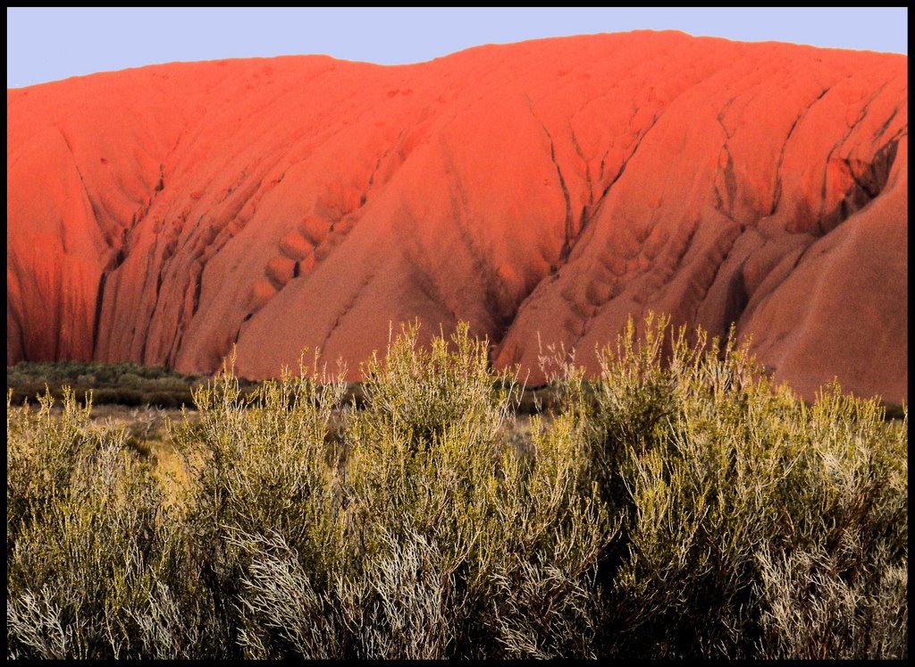 Uluru sunset...© by leo1383 by leo1383