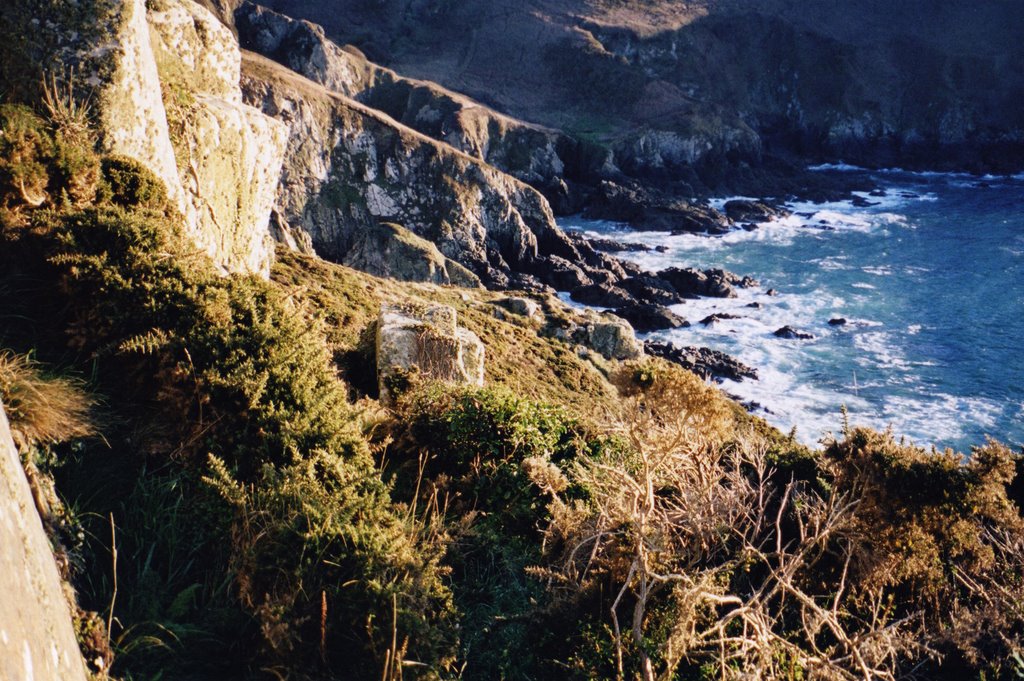 Pointe de Penharn. Vue vers l'Ouest. by Vincent Gautier