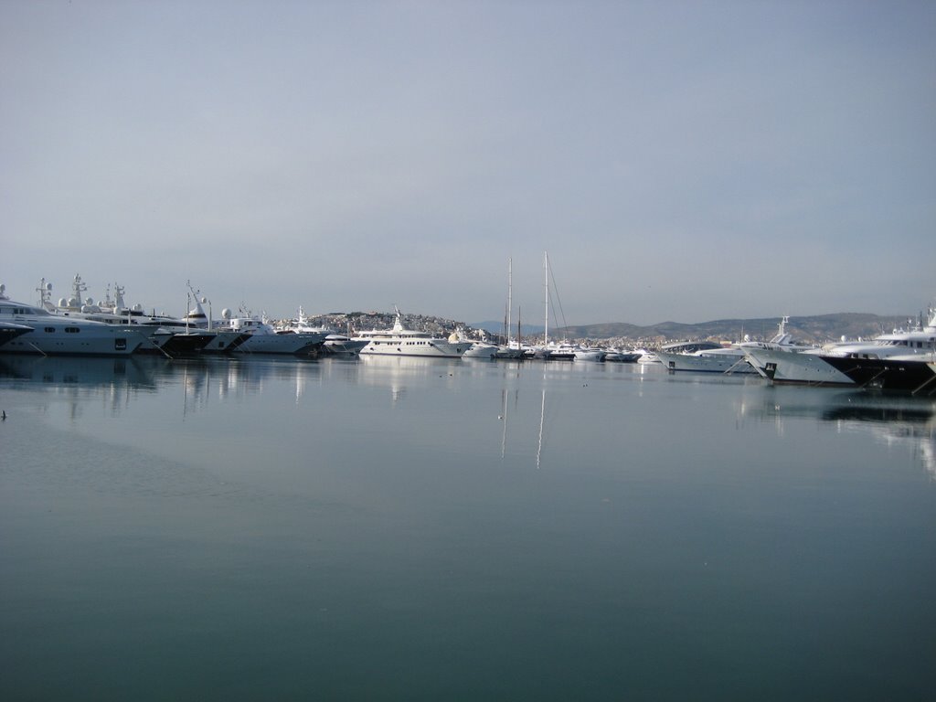 Greece-Athens-Falero-Flisvos marina by Pavel Chonov