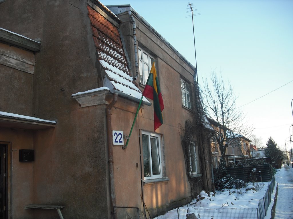 Snow (雪) in Klaipėda (クライペダ), Lithuania (リトアニア), European Union (欧州連合). 2009-02-16 15:00 by Tomaskla