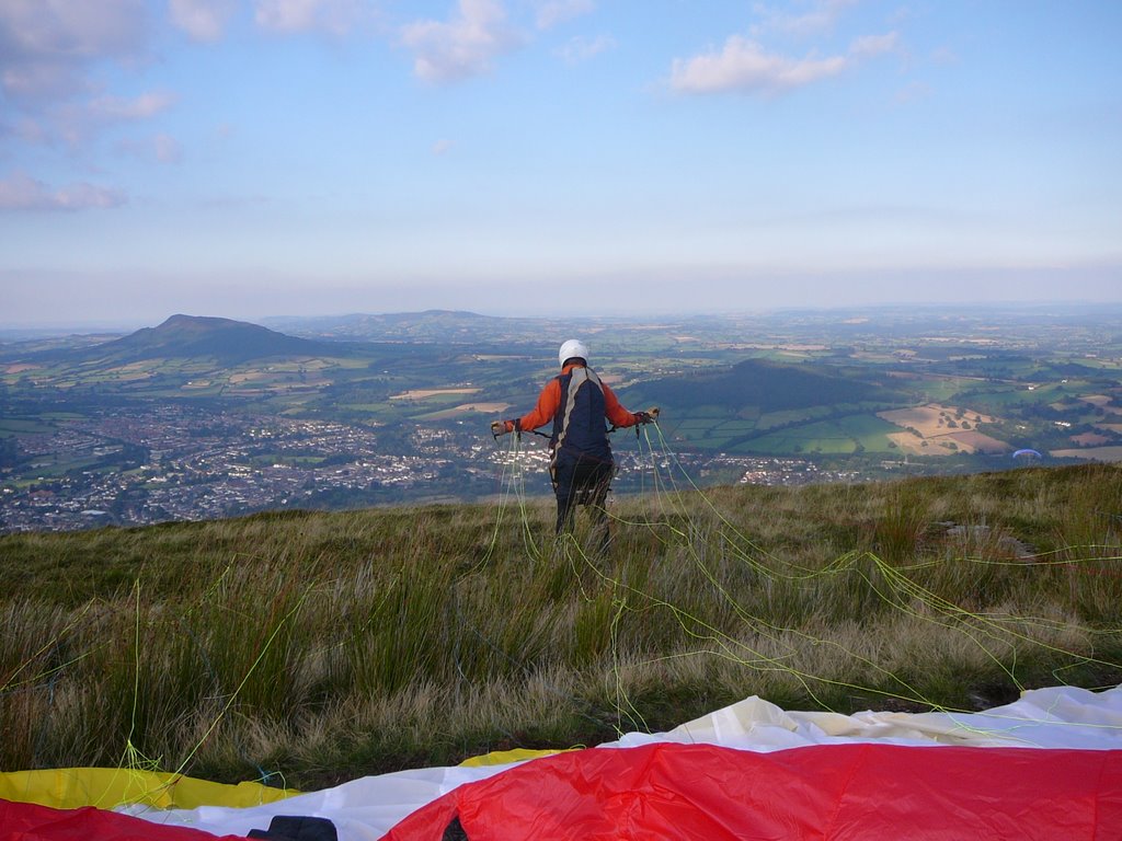 Looking over Abergavenny by marcusspartacus