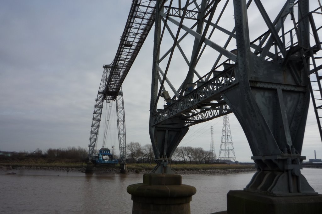 Transporter bridge. by A Davies