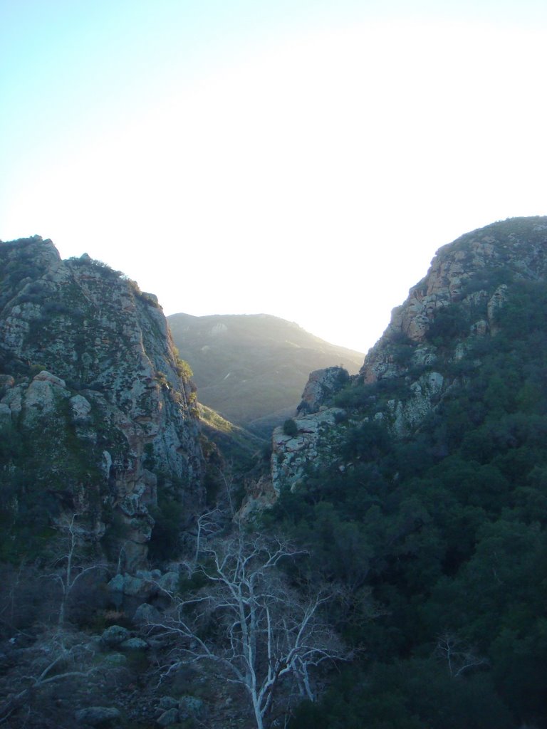 Malibu Creek at Dusk by Ifficialy